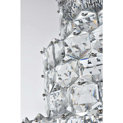 Elegant Lighting Adaline 26 Light 24" Wide Waterfall Chandelier