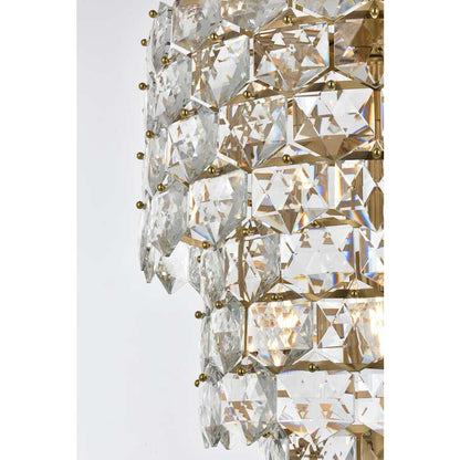 Elegant Lighting Adaline 26 Light 24" Wide Waterfall Chandelier
