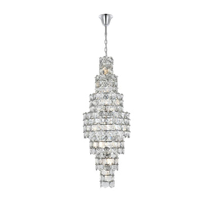 Elegant Lighting Adaline 26 Light 24" Wide Waterfall Chandelier