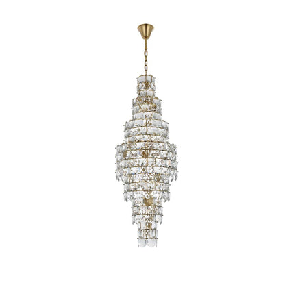 Elegant Lighting Adaline 26 Light 24" Wide Waterfall Chandelier