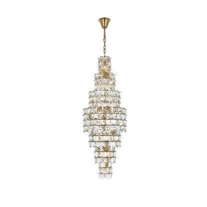 Elegant Lighting Adaline 26 Light 24" Wide Waterfall Chandelier