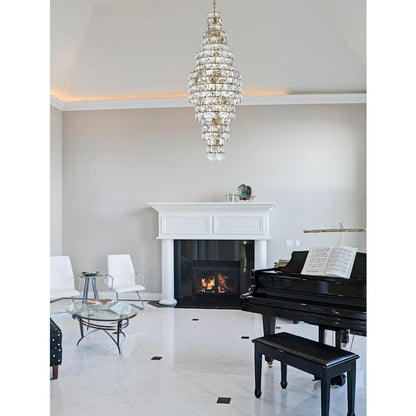 Elegant Lighting Adaline 26 Light 24" Wide Waterfall Chandelier