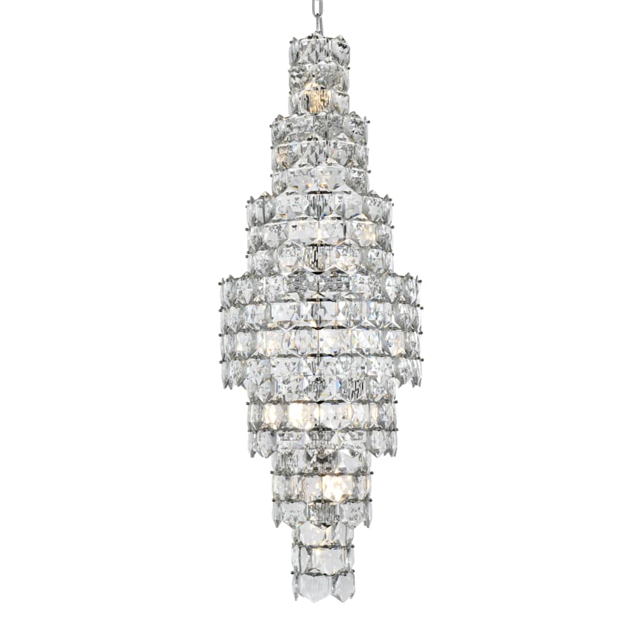 Elegant Lighting Adaline 26 Light 24" Wide Waterfall Chandelier