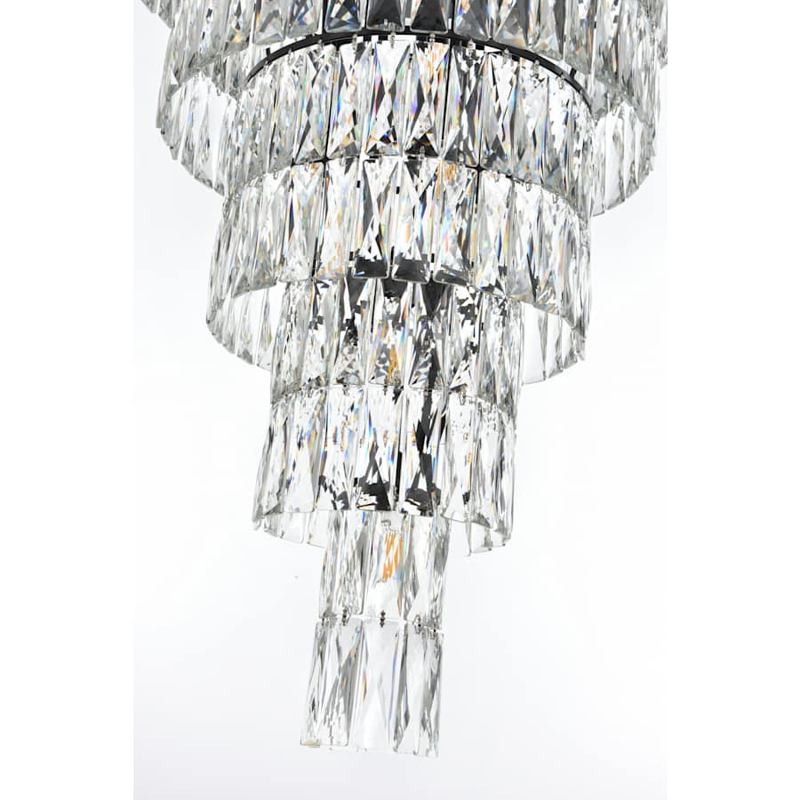 Elegant Lighting Josephine 41 Light 32" Wide Waterfall Chandelier