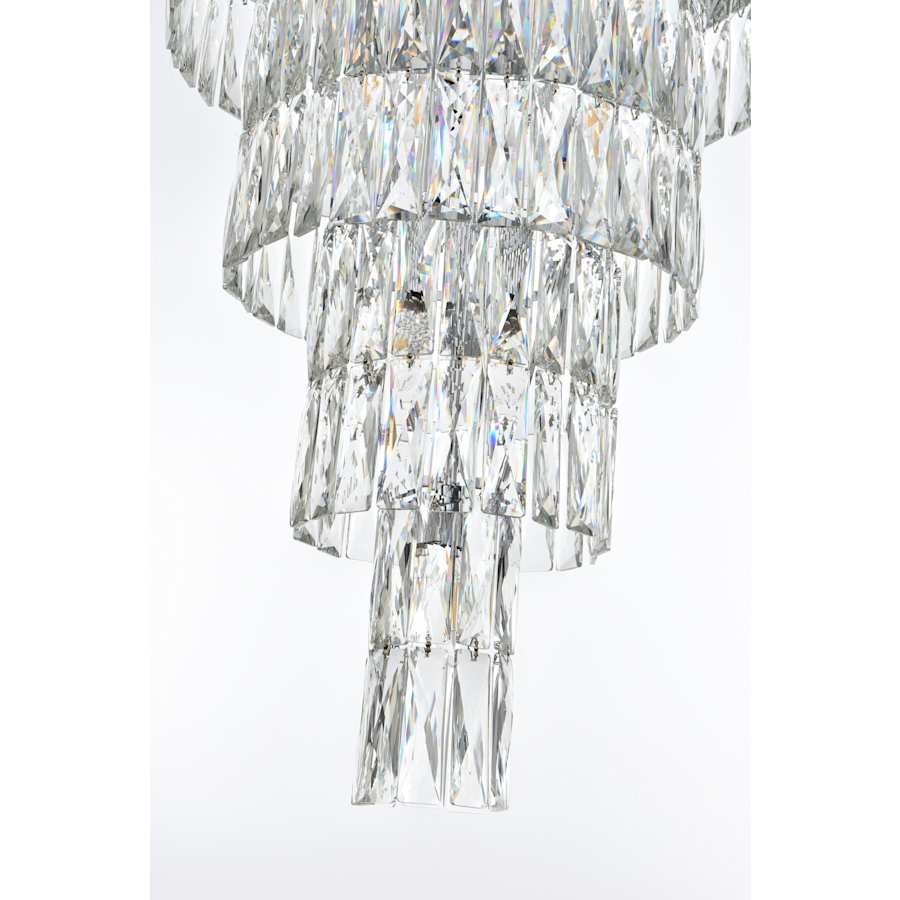 Elegant Lighting Josephine 41 Light 32" Wide Waterfall Chandelier