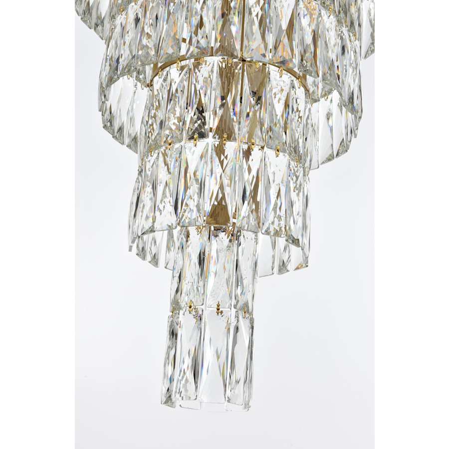 Elegant Lighting Josephine 41 Light 32" Wide Waterfall Chandelier
