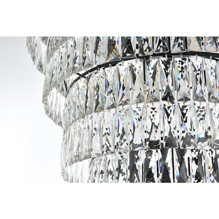 Elegant Lighting Josephine 41 Light 32" Wide Waterfall Chandelier