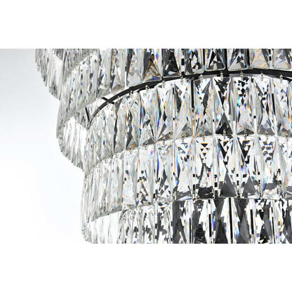 Elegant Lighting Josephine 41 Light 32" Wide Waterfall Chandelier