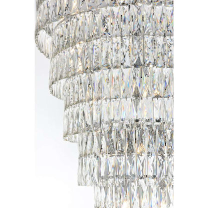 Elegant Lighting Josephine 41 Light 32" Wide Waterfall Chandelier