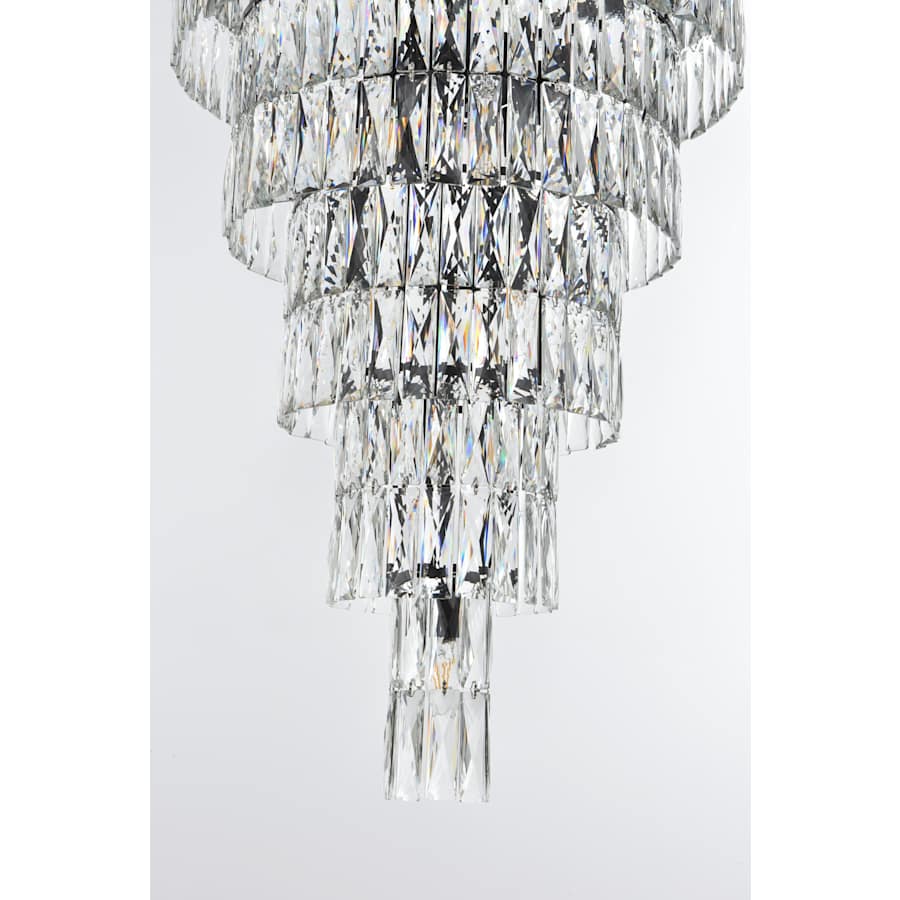 Elegant Lighting Josephine 61 Light 41" Wide Waterfall Chandelier