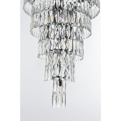 Elegant Lighting Josephine 61 Light 41" Wide Waterfall Chandelier