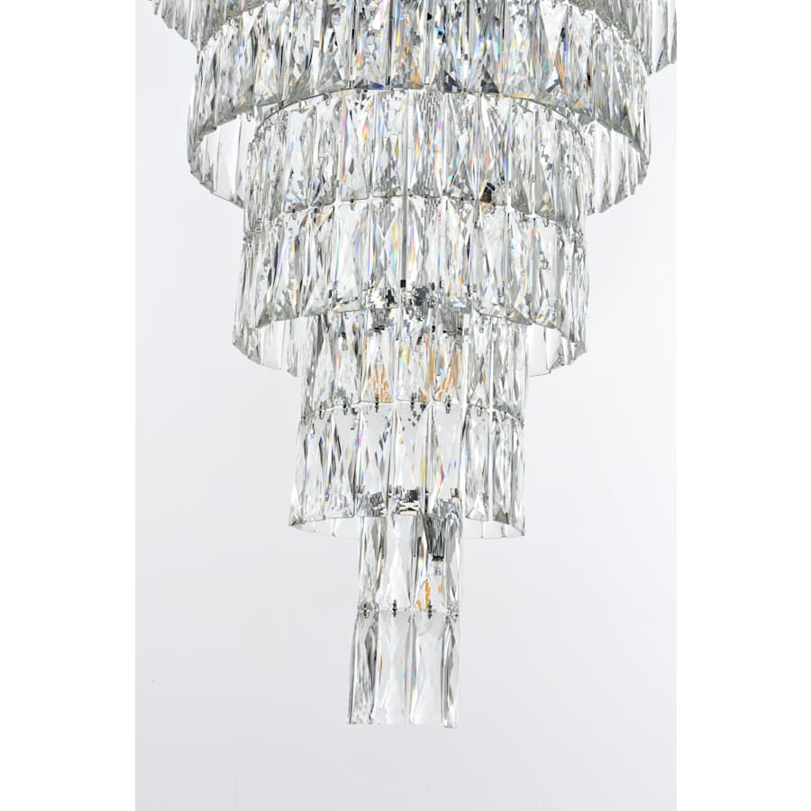 Elegant Lighting Josephine 61 Light 41" Wide Waterfall Chandelier