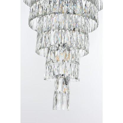 Elegant Lighting Josephine 61 Light 41" Wide Waterfall Chandelier