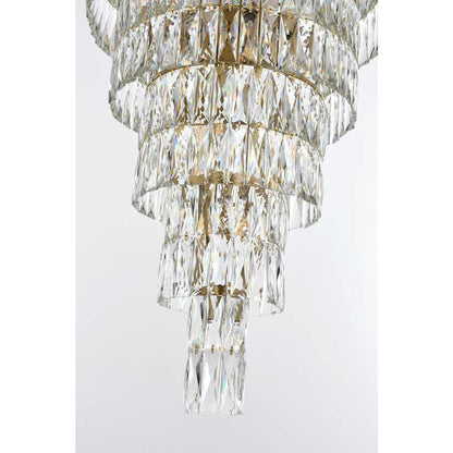 Elegant Lighting Josephine 61 Light 41" Wide Waterfall Chandelier