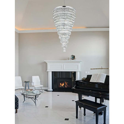 Elegant Lighting Josephine 61 Light 41" Wide Waterfall Chandelier