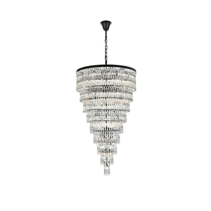 Elegant Lighting Josephine 61 Light 41" Wide Waterfall Chandelier