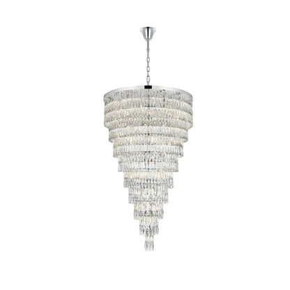 Elegant Lighting Josephine 61 Light 41" Wide Waterfall Chandelier