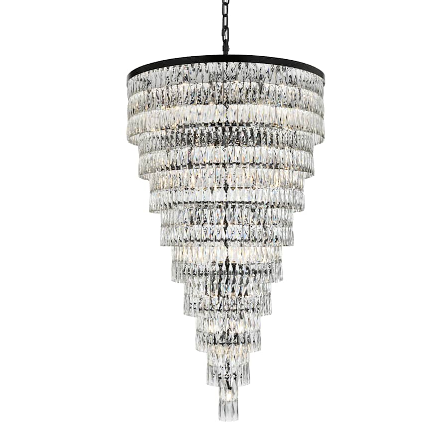 Elegant Lighting Josephine 61 Light 41" Wide Waterfall Chandelier