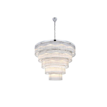 Elegant Lighting Harlow 40 Light 48" Wide Waterfall Chandelier