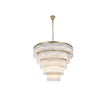 Elegant Lighting Harlow 40 Light 48" Wide Waterfall Chandelier