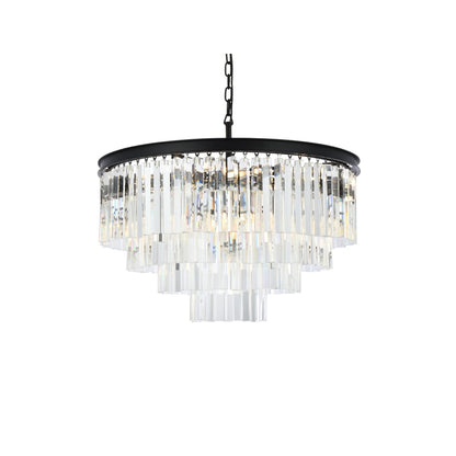 Elegant Lighting Sydney 17 Light 32" Wide Crystal Chandelier with Clear Royal Cut Crystals