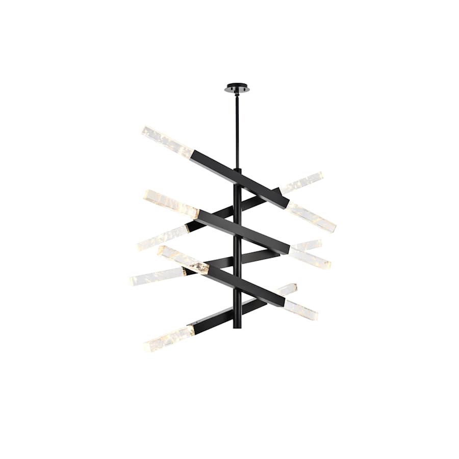 Elegant Lighting Ari 12 Light 48" Wide LED Multi Light Pendant