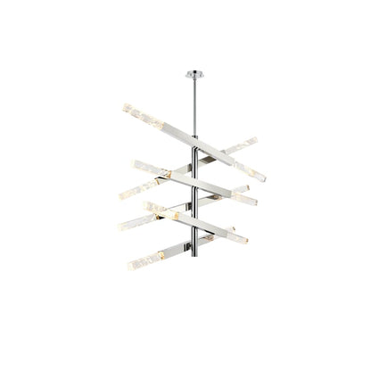 Elegant Lighting Ari 12 Light 48" Wide LED Multi Light Pendant