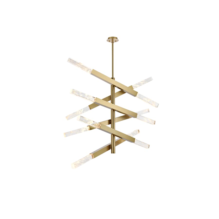 Elegant Lighting Ari 12 Light 48" Wide LED Multi Light Pendant