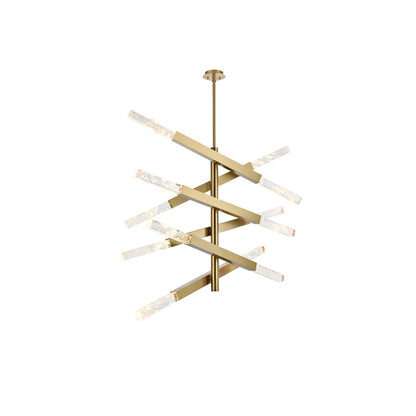 Elegant Lighting Ari 12 Light 48" Wide LED Multi Light Pendant