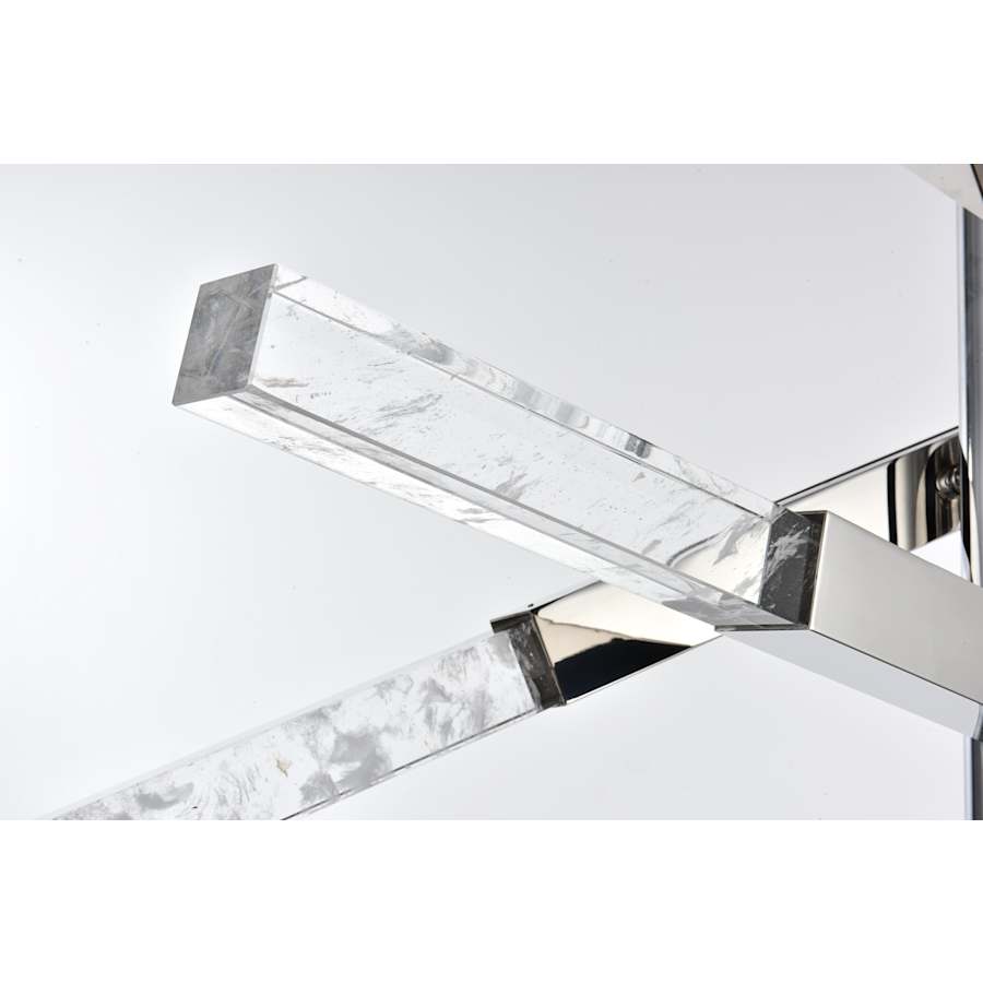 Elegant Lighting Ari 12 Light 48" Wide LED Multi Light Pendant