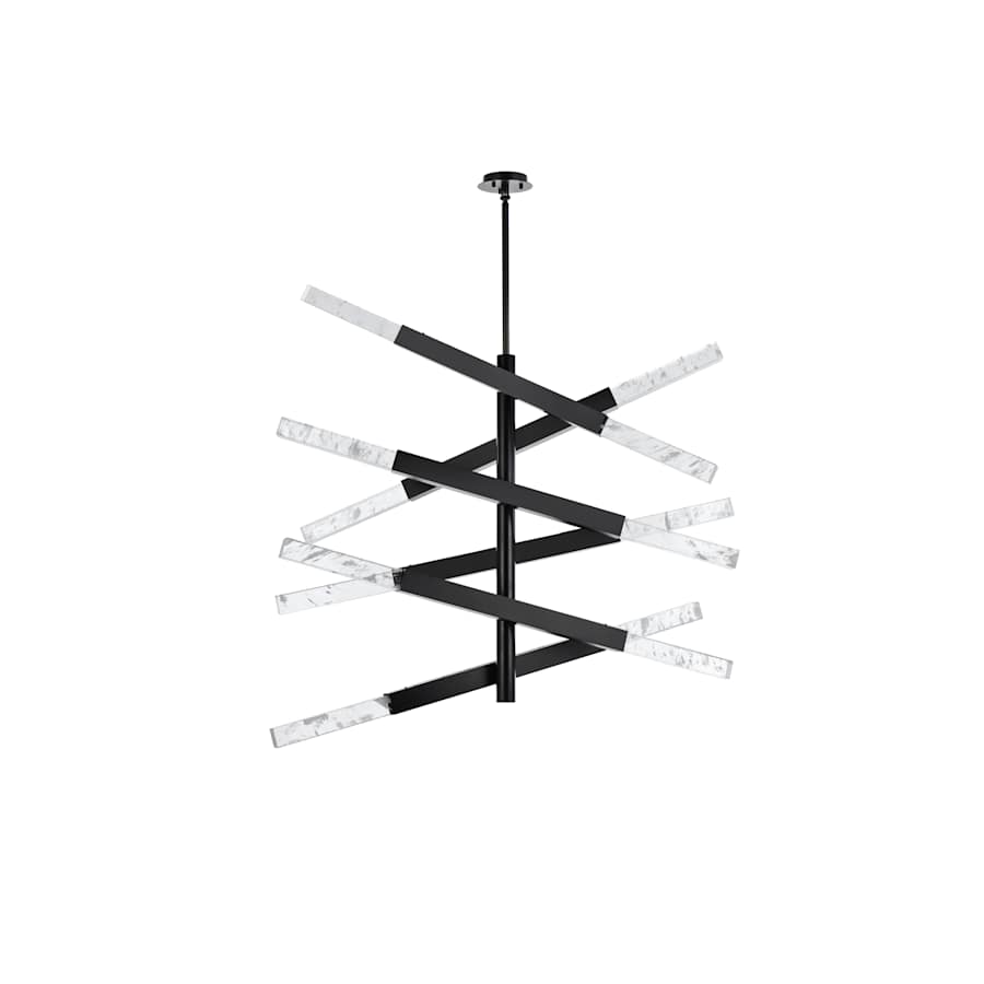 Elegant Lighting Ari 12 Light 48" Wide LED Multi Light Pendant