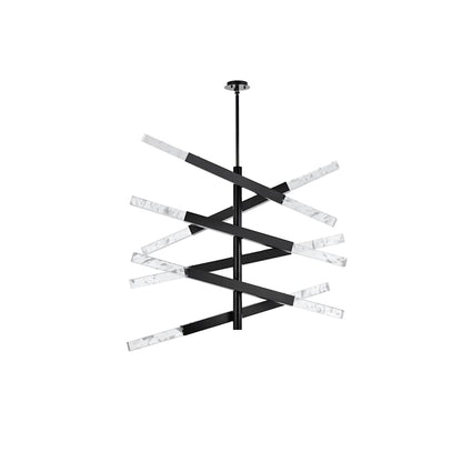 Elegant Lighting Ari 12 Light 48" Wide LED Multi Light Pendant