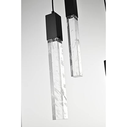 Elegant Lighting Aurora 36" Wide Crystal Chandelier