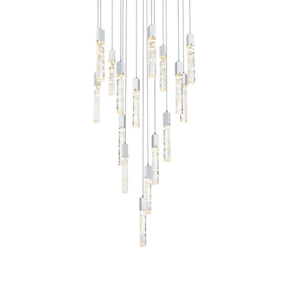 Elegant Lighting Aurora 36" Wide Crystal Chandelier