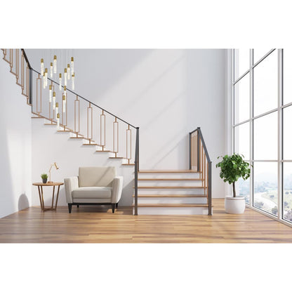 Elegant Lighting Aurora 36" Wide Crystal Chandelier