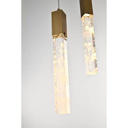 Elegant Lighting Aurora 36" Wide Crystal Chandelier