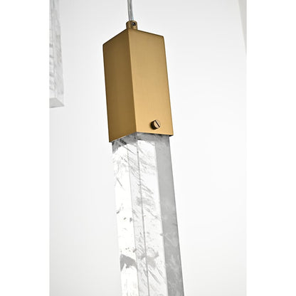 Elegant Lighting Aurora 36" Wide Crystal Chandelier