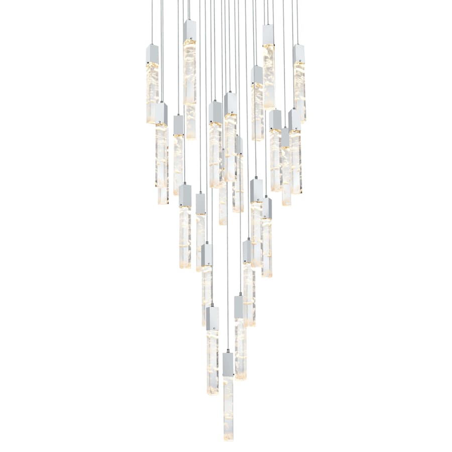 Elegant Lighting Aurora 42" Wide Crystal Chandelier