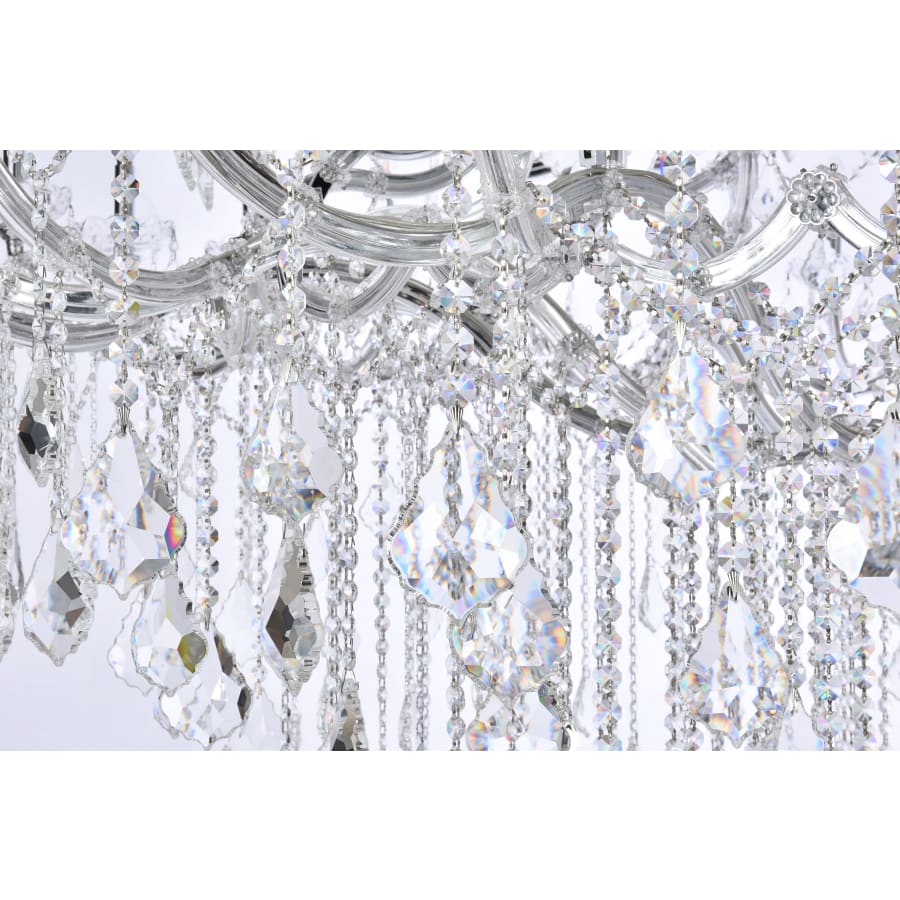 Elegant Lighting Maria Theresa 86 Light 72" Wide Crystal Chandelier with Clear Royal Cut Crystals