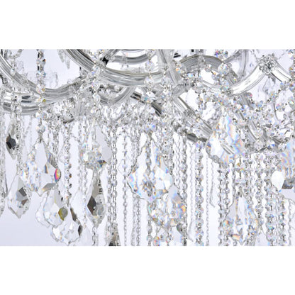 Elegant Lighting Maria Theresa 86 Light 72" Wide Crystal Chandelier with Clear Royal Cut Crystals