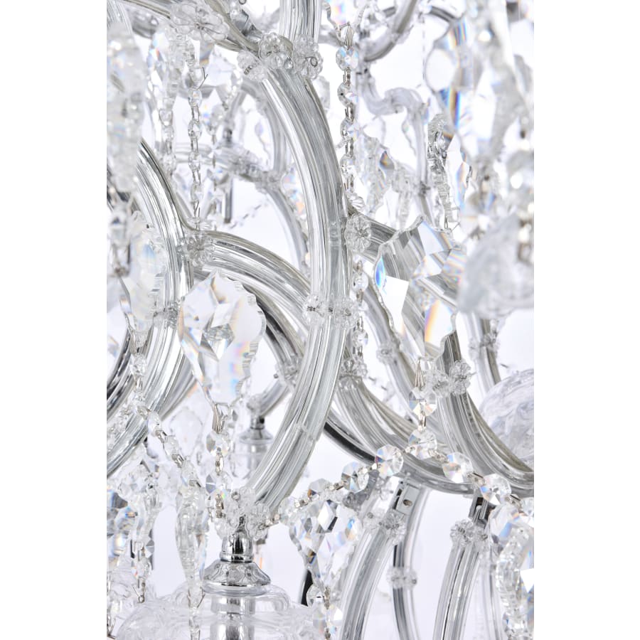 Elegant Lighting Maria Theresa 86 Light 72" Wide Crystal Chandelier with Clear Royal Cut Crystals