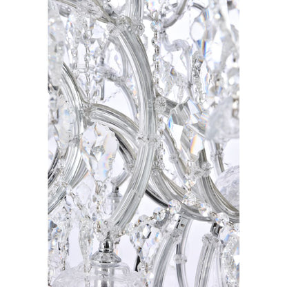 Elegant Lighting Maria Theresa 86 Light 72" Wide Crystal Chandelier with Clear Royal Cut Crystals