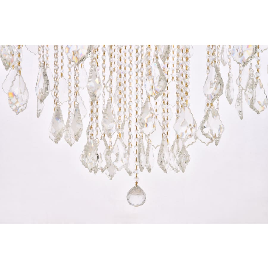Elegant Lighting Maria Theresa 86 Light 72" Wide Crystal Chandelier with Clear Royal Cut Crystals