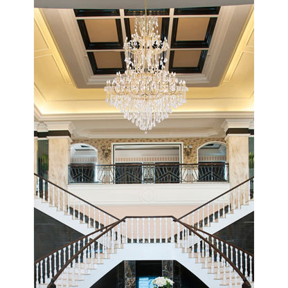 Elegant Lighting Maria Theresa 86 Light 72" Wide Crystal Chandelier with Clear Royal Cut Crystals