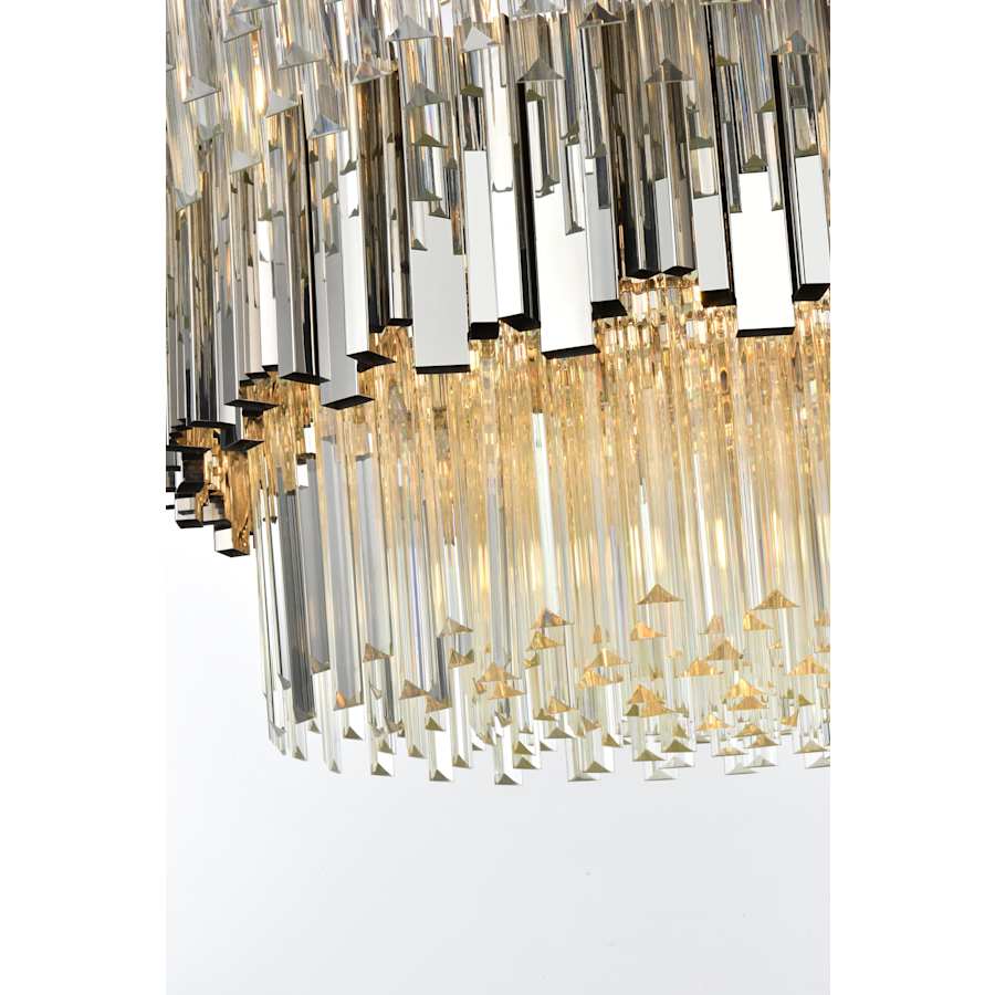 Elegant Lighting Willow 16 Light 40" Wide Waterfall Chandelier