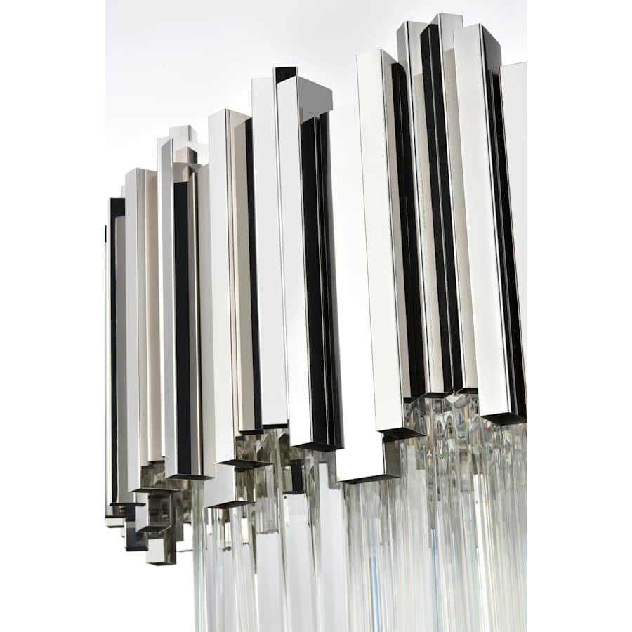 Elegant Lighting Willow 16 Light 40" Wide Waterfall Chandelier