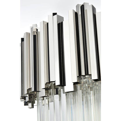 Elegant Lighting Willow 16 Light 40" Wide Waterfall Chandelier