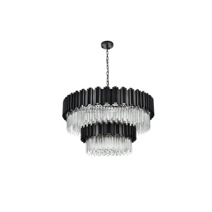Elegant Lighting Willow 16 Light 40" Wide Waterfall Chandelier