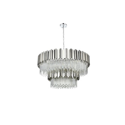 Elegant Lighting Willow 16 Light 40" Wide Waterfall Chandelier