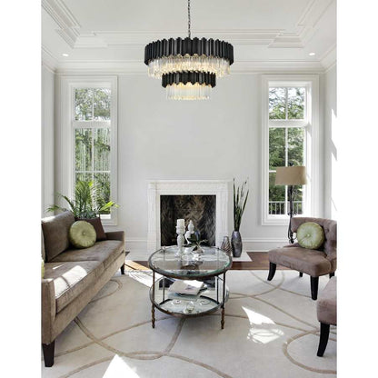 Elegant Lighting Willow 16 Light 40" Wide Waterfall Chandelier